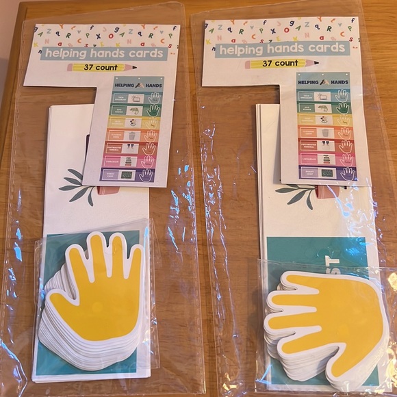 NWT unopened 2 sets nameplates, 2 sets classroom jobs, chalkboard sign - Picture 5 of 8